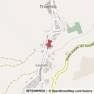 Mappa Corso B. Mastroiacovo, 33, 86029 Trivento CB, Italia, 86029 Molise, Molise (Molise)
