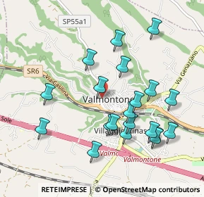 Mappa Via S. Antonio, 00038 Valmontone RM, Italia (1.0395)