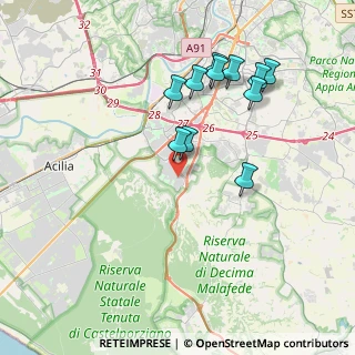 Mappa Via Scipione Franchetti, 00128 Roma RM, Italia (4.00182)