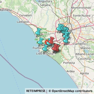 Mappa Via del Monte del Sale, 00119 Roma RM, Italia (10.4615)