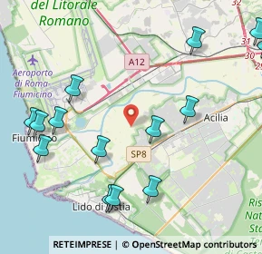 Mappa Via del Monte del Sale, 00119 Roma RM, Italia (5.48429)