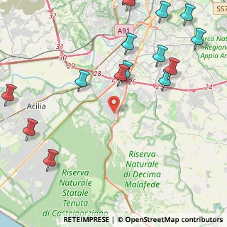 Mappa Via Gobbi Belcredi Giacomo, 00128 Roma RM, Italia (6.49588)
