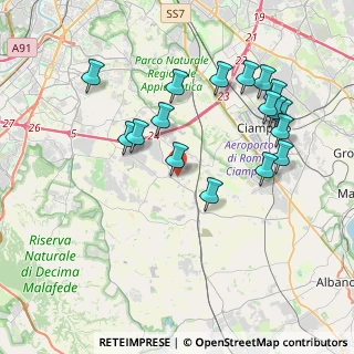 Mappa Via Torri di Castel di Leva, 00134 Roma RM, Italia (4.27882)