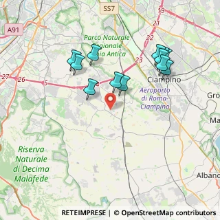 Mappa Via Torri di Castel di Leva, 00134 Roma RM, Italia (4.0375)
