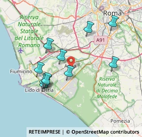 Mappa 00125 Roma RM, Italia (7.62)