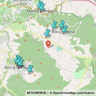 Mappa Via della Mediana, 00079 Rocca Priora RM, Italia (2.83333)