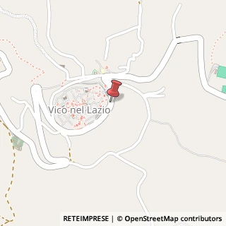 Mappa Via Roma, 22, 03010 Vico nel Lazio, Frosinone (Lazio)