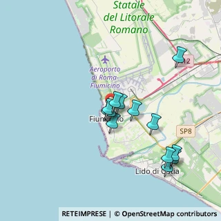 Mappa Via delle Aragoste, 00054 Fiumicino RM, Italia (3.49308)