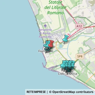 Mappa Via delle Aragoste, 00054 Fiumicino RM, Italia (3.94)