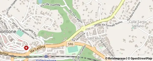 Mappa Valmontone
