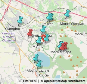 Mappa SP 87b, 00046 Grottaferrata RM (3.438)