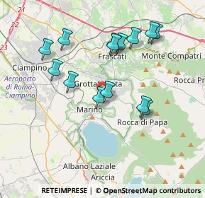 Mappa SP 87b, 00046 Grottaferrata RM (3.81)