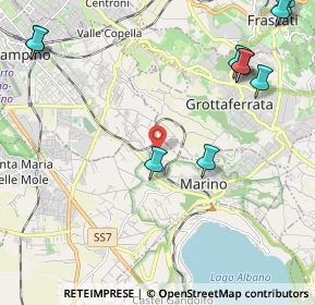 Mappa Via Romana, 00043 Ciampino RM, Italia (3.21364)