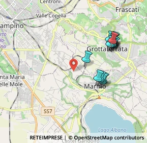 Mappa Via Romana, 00043 Ciampino RM, Italia (2.07133)