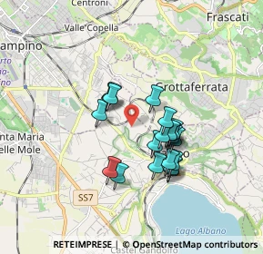 Mappa Via Romana, 00043 Ciampino RM, Italia (1.4245)
