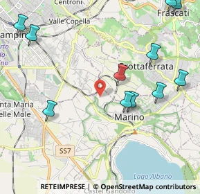 Mappa Via Romana, 00043 Ciampino RM, Italia (2.77182)