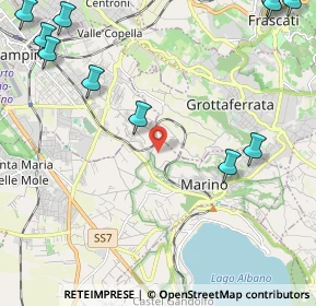 Mappa Via Romana, 00043 Ciampino RM, Italia (3.42545)