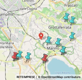 Mappa Via Romana, 00043 Ciampino RM, Italia (2.63077)