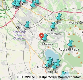 Mappa Via Romana, 00043 Ciampino RM, Italia (6.425)