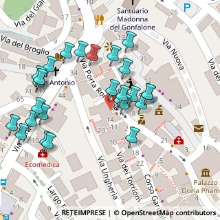 Mappa Piazza Giusto de' Conti, 00038 Valmontone RM, Italia (0.06538)