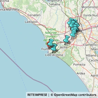 Mappa Via di Villa Guglielmi, 00054 Fiumicino RM, Italia (16.7075)