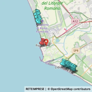 Mappa Via di Villa Guglielmi, 00054 Fiumicino RM, Italia (5.44316)