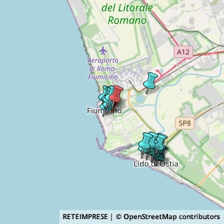 Mappa Via di Villa Guglielmi, 00054 Fiumicino RM, Italia (3.29053)