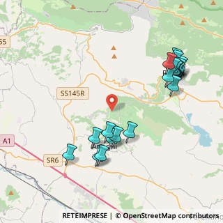 Mappa SP 164, 03012 Anagni FR, Italia (4.8485)