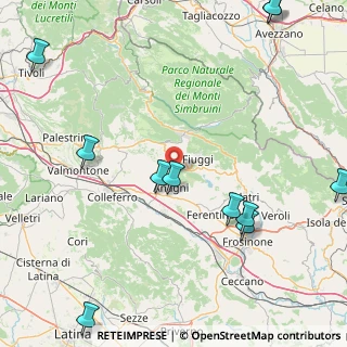 Mappa SP 164, 03012 Anagni FR, Italia (24.54182)