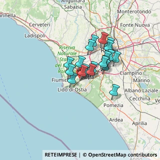 Mappa Viale Charles Lenormant, 00119 Ostia Antica RM, Italia (10.071)