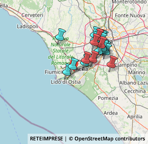 Mappa Viale Charles Lenormant, 00119 Ostia Antica RM, Italia (12.0135)