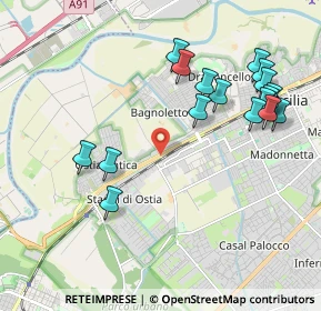 Mappa Lido Di Ostia, 00124 Roma RM, Italia (2.32235)