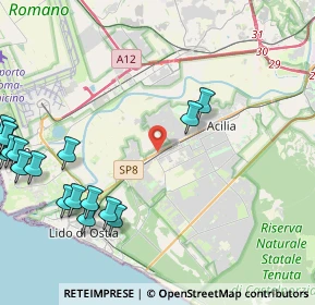 Mappa Lido Di Ostia, 00124 Roma RM, Italia (6.21118)