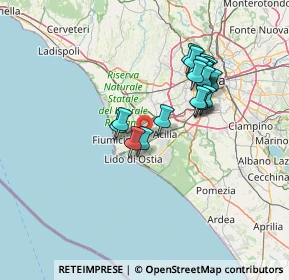 Mappa Via Antonio Taramelli, 00119 Roma RM, Italia (13.106)