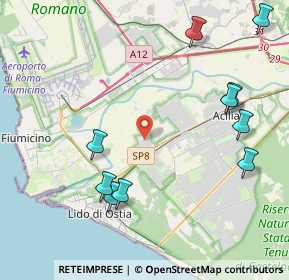 Mappa Via Antonio Taramelli, 00119 Roma RM, Italia (5.64364)