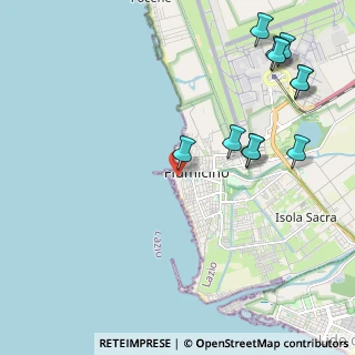 Mappa Via del Molo di Levante, 00054 Fiumicino RM, Italia (2.74727)