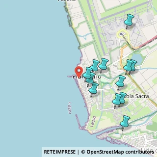 Mappa Via del Molo di Levante, 00054 Fiumicino RM, Italia (2.19833)