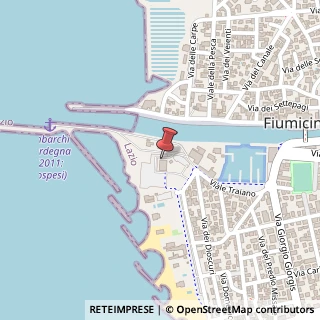 Mappa Piazzale Mediterraneo, 00054 Isola Sacra RM, Italia, 00054 Fiumicino, Roma (Lazio)