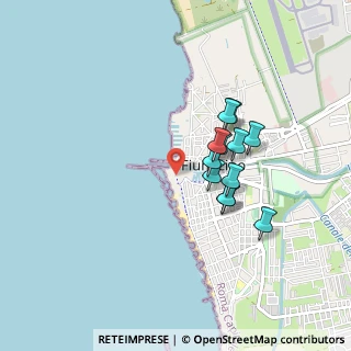Mappa Via del Molo di Levante, 00054 Fiumicino RM, Italia (0.75167)