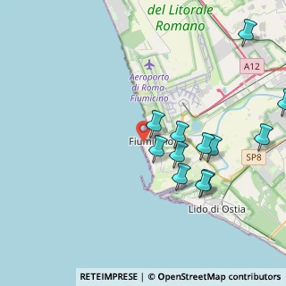 Mappa Via del Molo di Levante, 00054 Fiumicino RM, Italia (4.5)