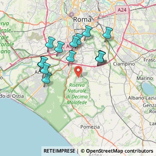 Mappa Policlinico Universitario Campus Bio-Medico, 00128 Roma RM, Italia (7.31714)