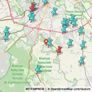 Mappa Policlinico Universitario Campus Bio-Medico, 00128 Roma RM, Italia (5.98)