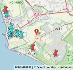 Mappa Via Francesco Orioli, 00119 Roma RM, Italia (5.99167)