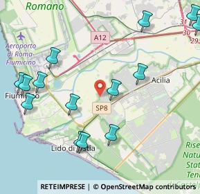 Mappa Via Francesco Orioli, 00119 Roma RM, Italia (5.42)