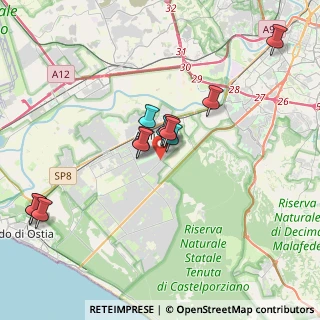 Mappa Via Posidippo, 00125 Roma RM, Italia (3.65667)