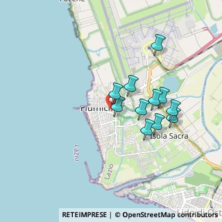 Mappa Via Arsia, 00054 Fiumicino RM, Italia (1.62909)