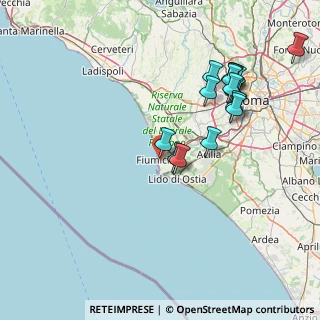 Mappa Via Arsia, 00054 Fiumicino RM, Italia (16.04125)