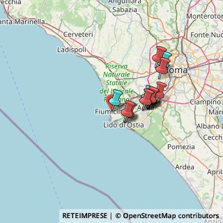 Mappa Via Arsia, 00054 Fiumicino RM, Italia (11.40133)