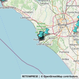 Mappa Via Arsia, 00054 Fiumicino RM, Italia (21.88706)