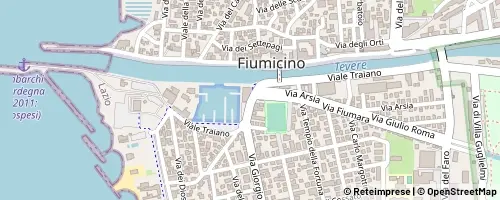 Mappa Fiumicino